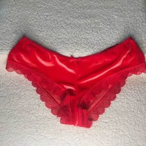Victoria Secret Red Velvet Undies